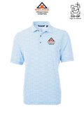 Cutter & Buck Virtue Recycled Botanical Print Featherlight Pique Mens Polo - Kinston Noland