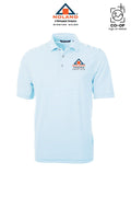 Cutter & Buck Virtue Recycled Stripe Featherlight Pique Mens Big & Tall Polo - Winston Salem Noland