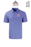 Cutter & Buck Forge Recycled Double Stripe Four-Way Stretch Mens Big & Tall Polo - Winston Salem Noland