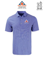 Cutter & Buck Forge Recycled Double Stripe Four-Way Stretch Mens Big & Tall Polo - Winston Salem Noland