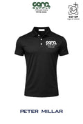 Peter Millar Mens Solid Performance Polo - Self Collar - Carr Supply - Tiffin