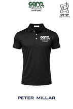 Peter Millar Mens Solid Performance Polo - Self Collar - Carr Supply - Tiffin