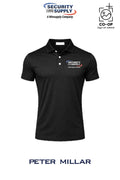 Peter Millar Mens Solid Performance Polo - Self Collar - SPHS Watertown