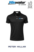 Peter Millar Mens Solid Performance Polo - Self Collar - Winwater of Akron