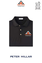 Peter Millar Mens Solid Performance Polo - Self Collar - Noland of Augusta GA