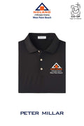 Peter Millar Mens Solid Performance Polo - Self Collar - Noland West Palm Beach