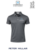 Peter Millar Mens Solid Performance Polo - Self Collar - Winsupply Sarasota FL Co.