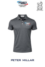 Peter Millar Mens Solid Performance Polo - Self Collar - SPHS Glens Falls