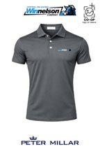 Peter Millar Mens Solid Performance Polo - Self Collar - Winnelson Central Oklahoma