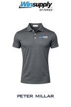 Peter Millar Mens Solid Performance Polo - Self Collar - Winsupply of Fargo