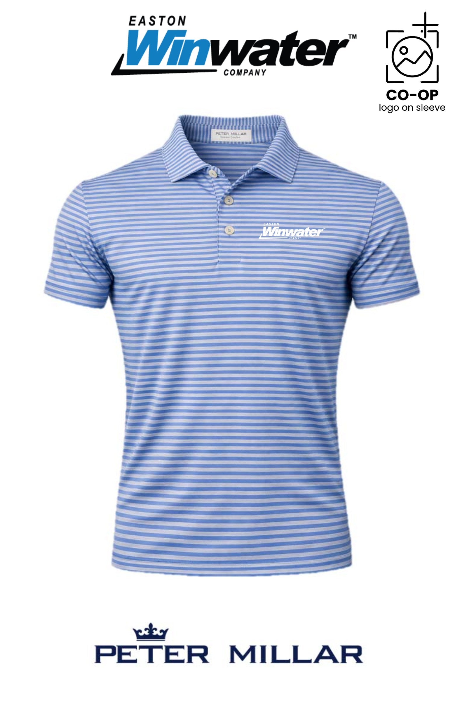Peter Millar Men's Hales Performance Polo - Easton Winwater