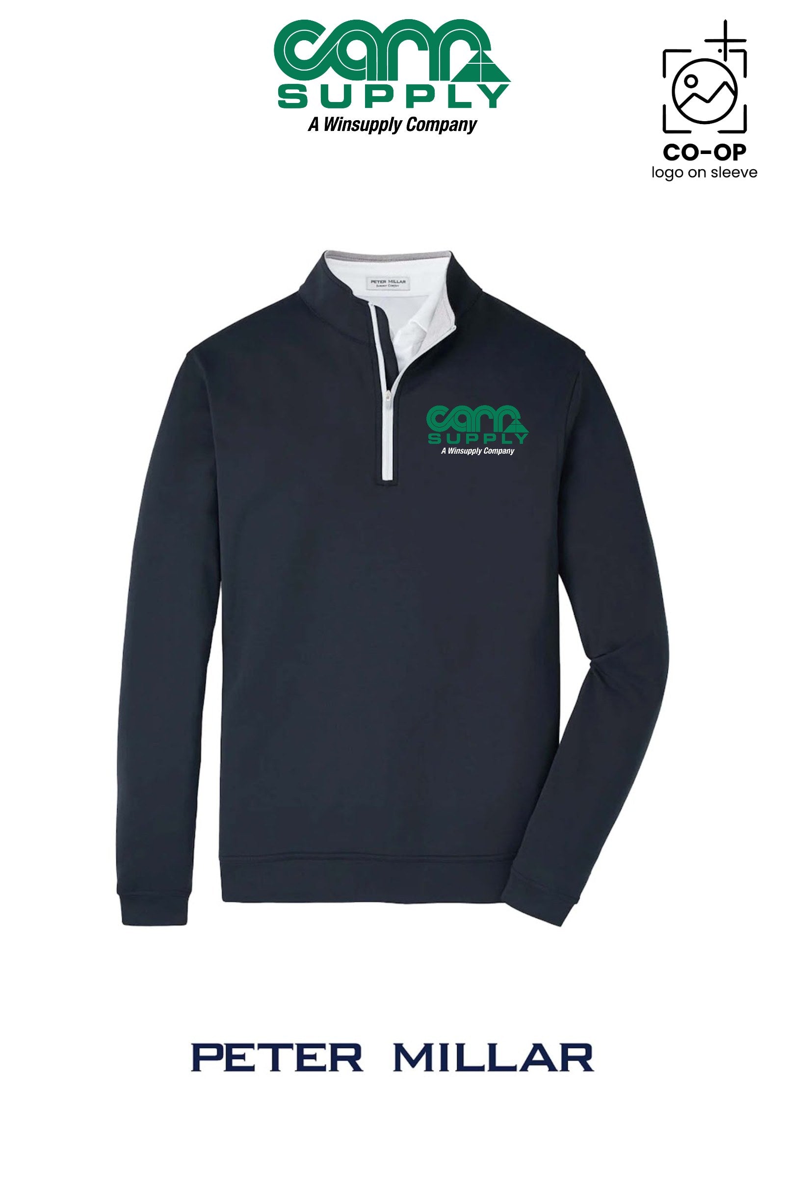 Peter Millar Mens Perth Performance Quarter-Zip - Carr Supply - Lancaster