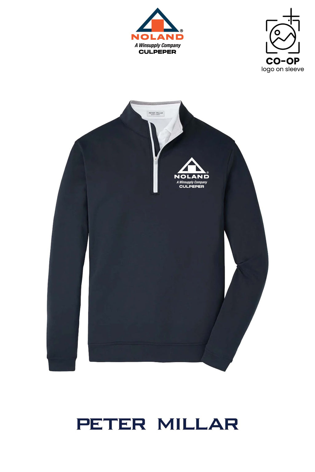 Peter Millar Mens Perth Performance Quarter-Zip - Culpeper Noland