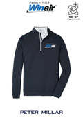 Peter Millar Mens Perth Performance Quarter-Zip - Douglasville Winair