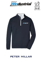 Peter Millar Mens Perth Performance Quarter-Zip - Griffith Windustrial