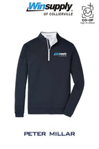 Peter Millar Mens Perth Performance Quarter-Zip - Winsupply of Collierville
