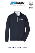 Peter Millar Mens Perth Performance Quarter-Zip - Edwardsville Winsupply