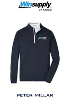 Peter Millar Mens Perth Performance Quarter-Zip - Winsupply of Fargo