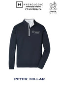 Peter Millar Mens Perth Performance Quarter-Zip - Winsupply Ft Myers FL Co.