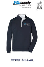 Peter Millar Mens Perth Performance Quarter-Zip - Winsupply of Kansas City