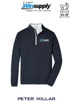Peter Millar Mens Perth Performance Quarter-Zip - M. Cooper Winsupply Co.