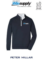 Peter Millar Mens Perth Performance Quarter-Zip - Englewood Winsupply