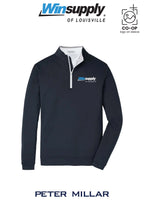 Peter Millar Mens Perth Performance Quarter-Zip - Winsupply of Louisville KY