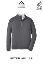 Peter Millar Mens Perth Performance Quarter-Zip - Columbus Noland