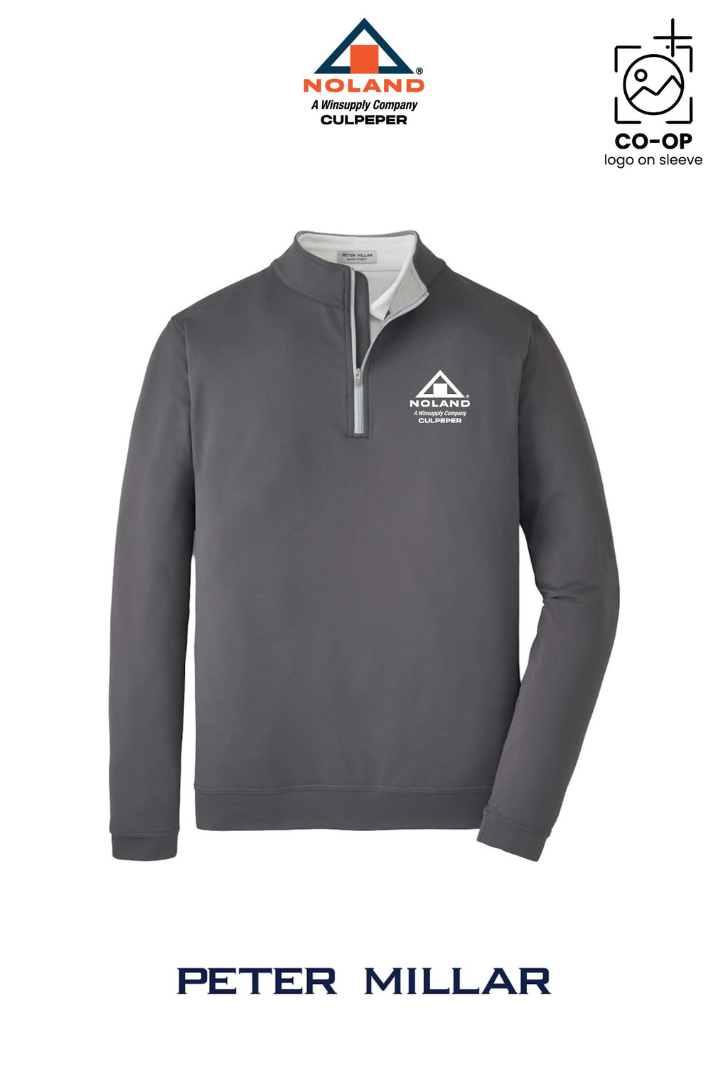 Peter Millar Mens Perth Performance Quarter-Zip - Culpeper Noland