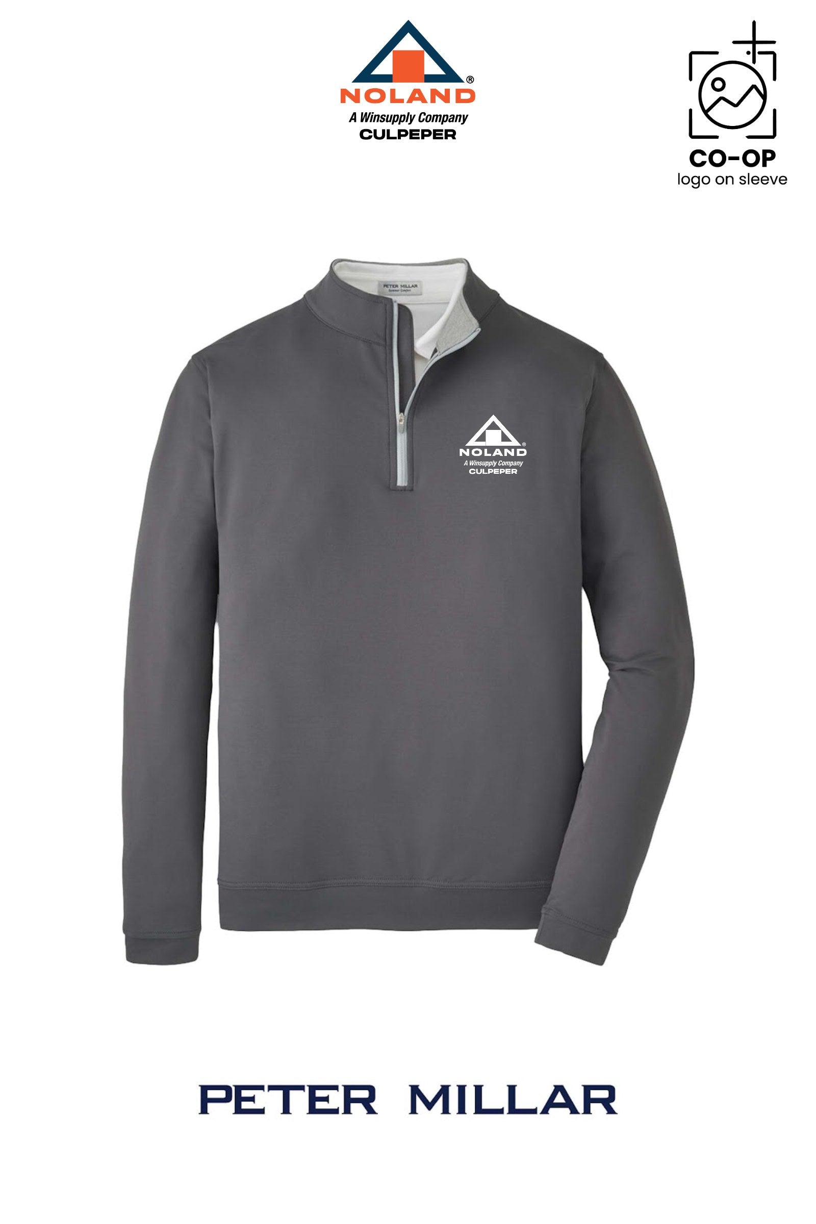 Peter Millar Mens Perth Performance Quarter-Zip - Culpeper Noland