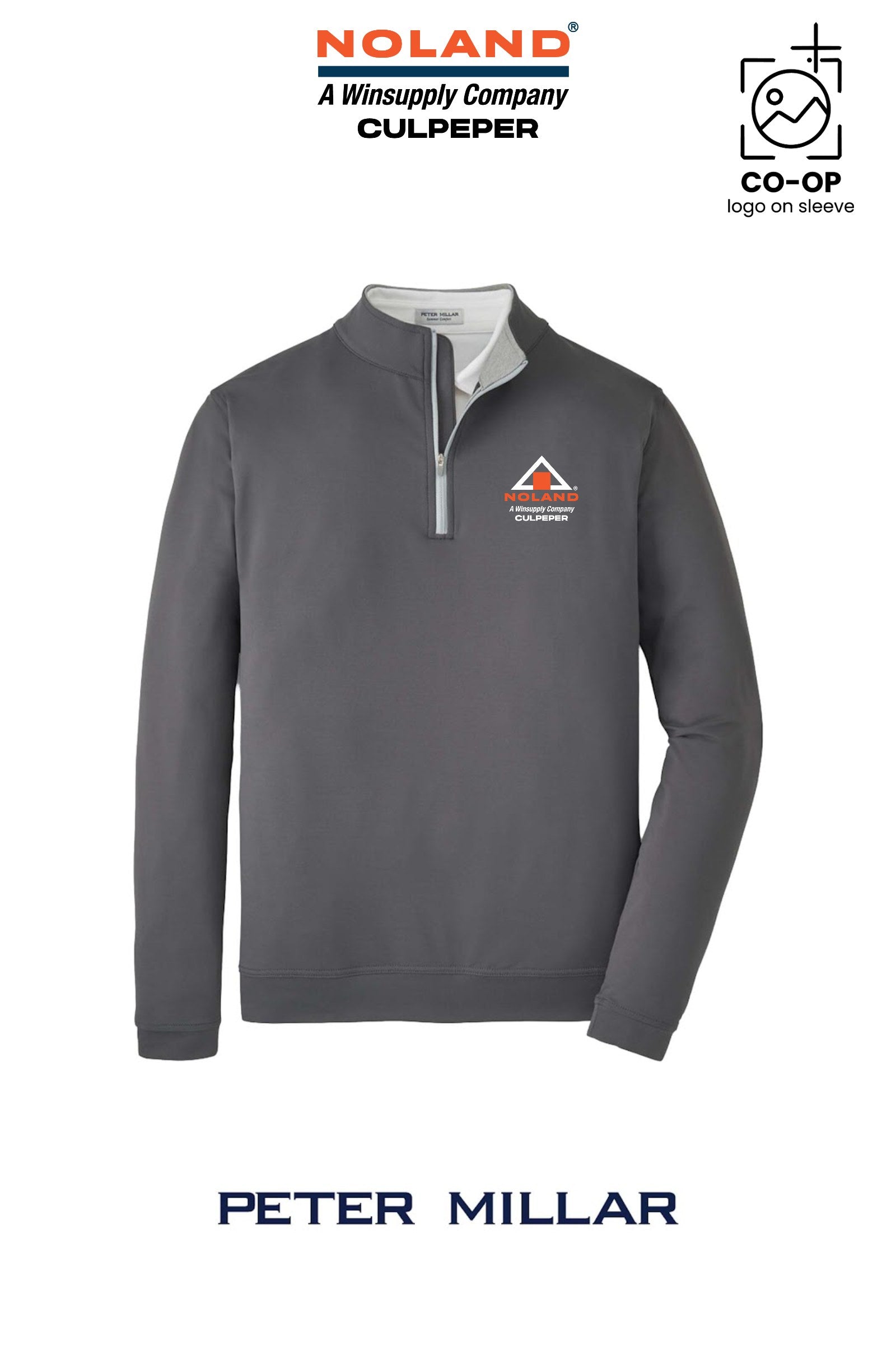 Peter Millar Mens Perth Performance Quarter-Zip - Culpeper Noland