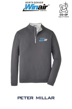Peter Millar Mens Perth Performance Quarter-Zip - North Denver Winair