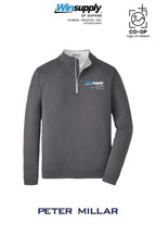 Peter Millar Mens Perth Performance Quarter-Zip - Winsupply of Daphne