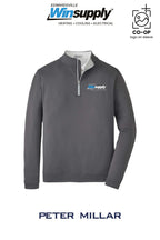 Peter Millar Mens Perth Performance Quarter-Zip - Edwardsville Winsupply
