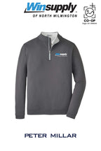 Peter Millar Mens Perth Performance Quarter-Zip - Winsupply N Wilmington NC