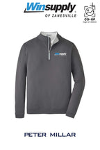 Peter Millar Mens Perth Performance Quarter-Zip - Winsupply of Zanesville