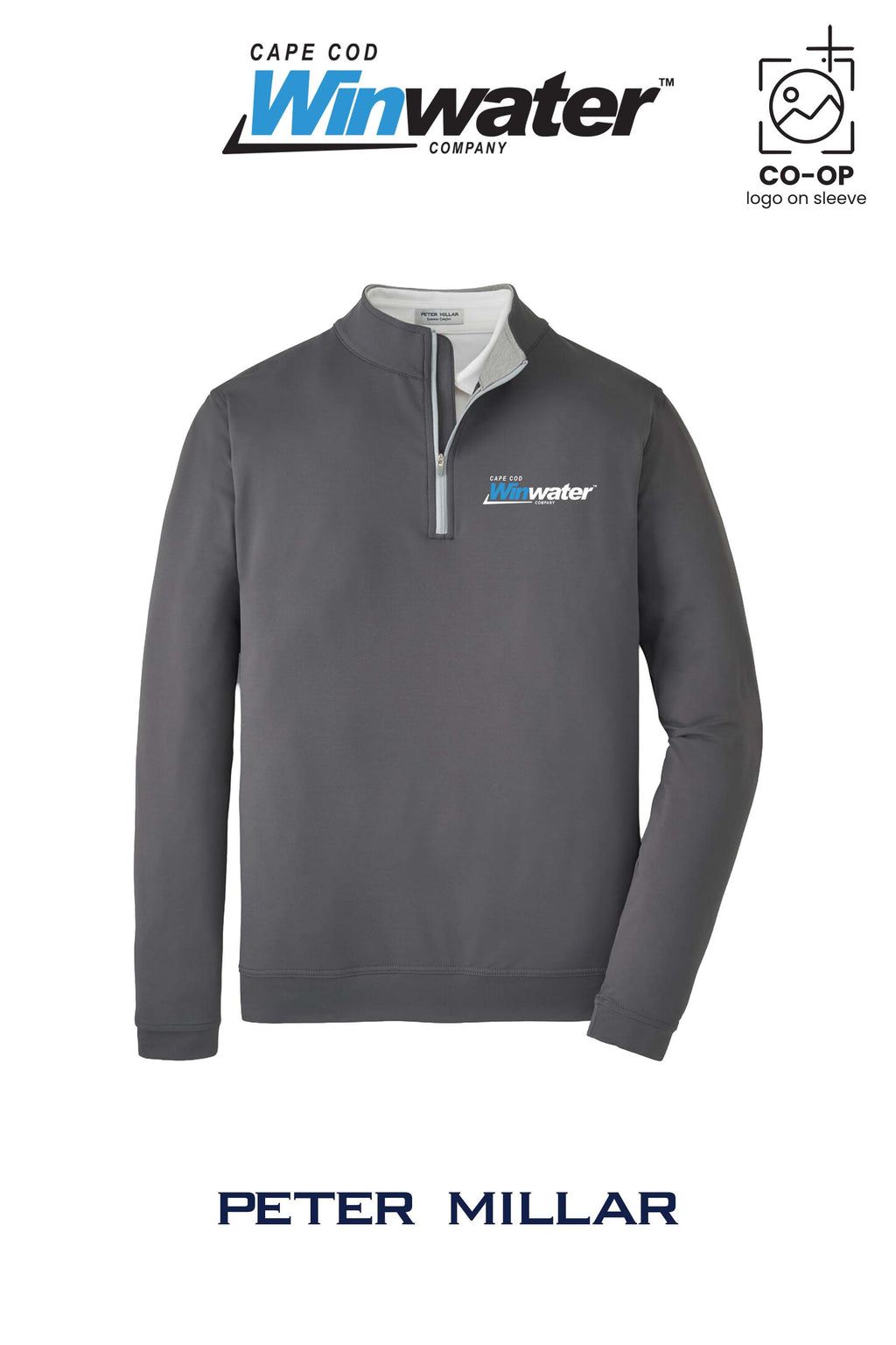 Peter Millar Mens Perth Performance Quarter-Zip - Winwater Cape Cod