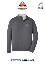 Peter Millar Mens Perth Performance Quarter-Zip - Noland Company Chesapeake