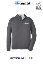 Peter Millar Mens Perth Performance Quarter-Zip - Windustrial Triple Cities