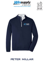 Peter Millar Mens Perth Performance Quarter-Zip - Winsupply of Maryville