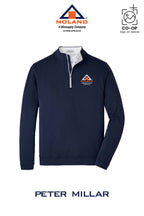 Peter Millar Mens Perth Performance Quarter-Zip - Noland Company Chesapeake