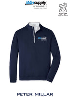 Peter Millar Mens Perth Performance Quarter-Zip - Winsupply of Richmond KY
