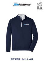Peter Millar Mens Perth Performance Quarter-Zip - Dayton Winfastener