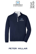 Peter Millar Mens Perth Performance Quarter-Zip - Winsupply Sarasota FL Co.