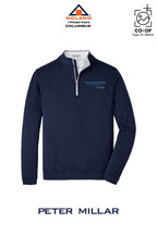 Peter Millar Mens Perth Performance Quarter-Zip - Columbus Noland