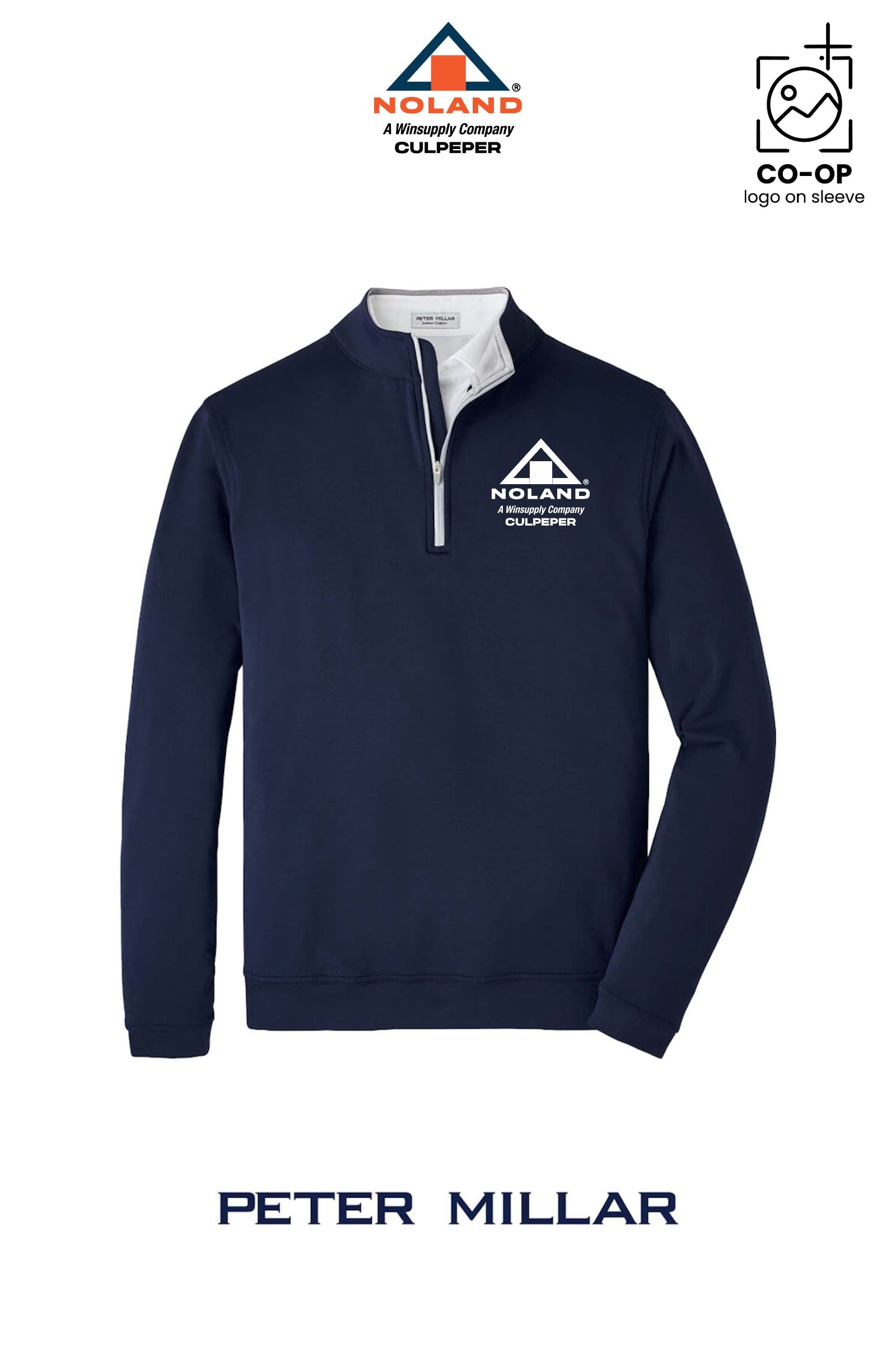 Peter Millar Mens Perth Performance Quarter-Zip - Culpeper Noland