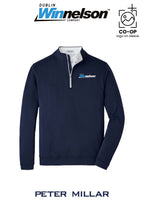 Peter Millar Mens Perth Performance Quarter-Zip - Dublin Winnelson