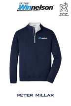 Peter Millar Mens Perth Performance Quarter-Zip - Gateway Winnelson