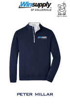 Peter Millar Mens Perth Performance Quarter-Zip - Winsupply of Collierville