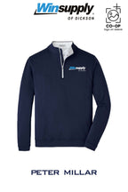 Peter Millar Mens Perth Performance Quarter-Zip - Winsupply of Dickson